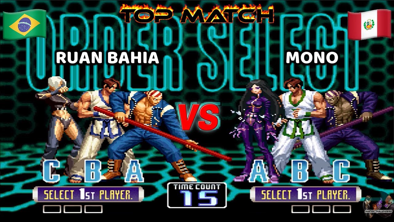 RUAN BAHIA vs MONO HIGH LEVEL KOF 2002  THE KING OF FIGHTERS