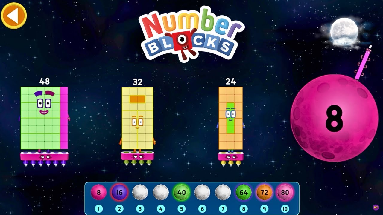 Fun Learning for Kids | Numberblocks World | Multiplying with Numberblocks 8