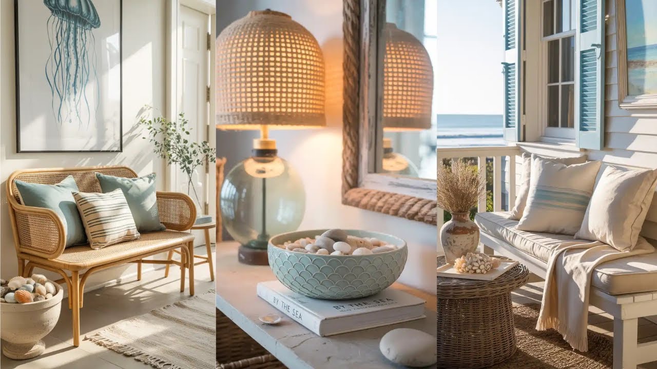 Coastal Cottage Entrances | Light-Filled Entryways & Porches with Inviting Seaside Decor