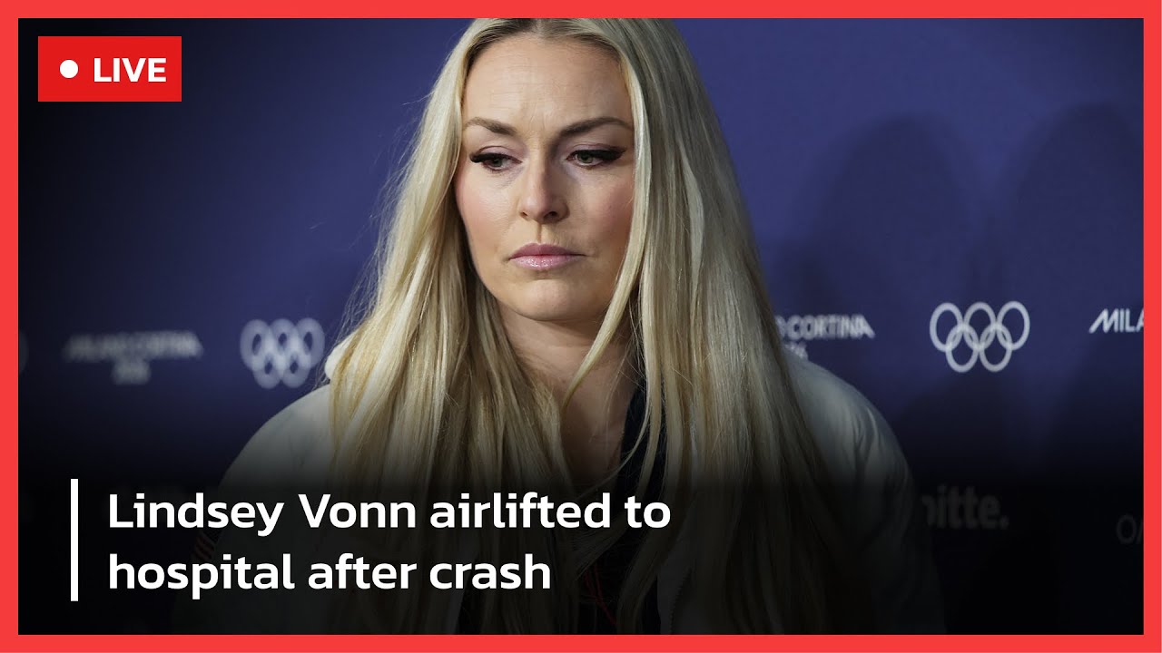 LIVE: Exteriors of hospital where U.S. skier Lindsey Vonn is said to have been taken | AD14