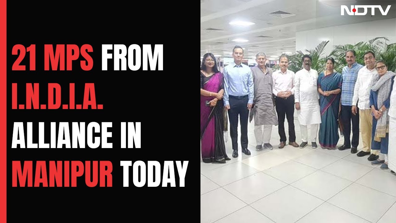 Manipur | Opposition Team Visits Manipur To 