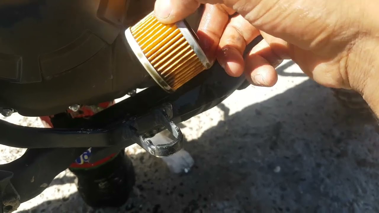 Cambio de pastillas de freno y cambio de aceite a la smx 250 adventure 