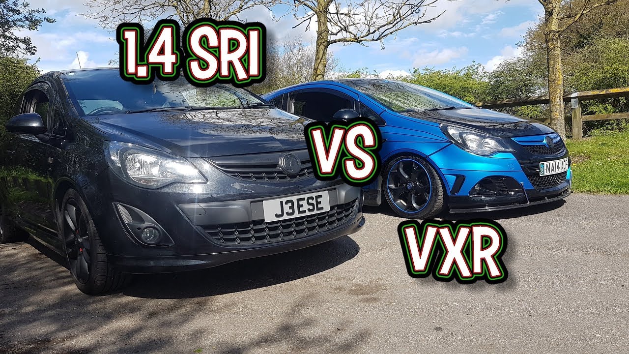 Corsa D VXR Vs Corsa D 1.4 SRI - Differences
