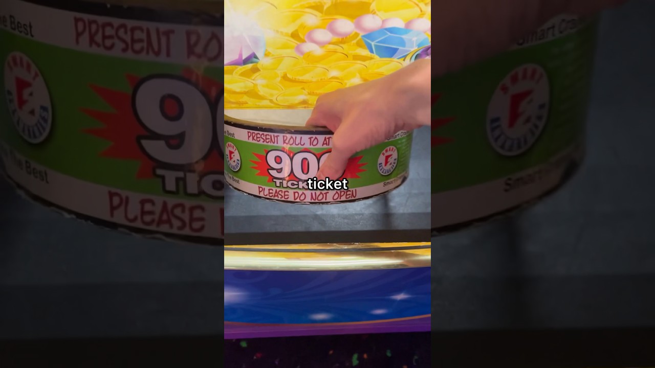 I WON the Biggest Ticket Ring at the Claw Machine! 😳 