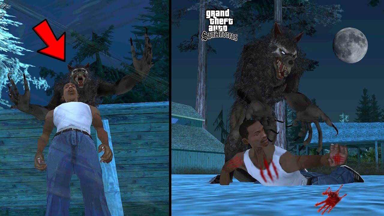 Where is the Werewolf in GTA San Andreas ?! - GTA Story Movie - WitB 30