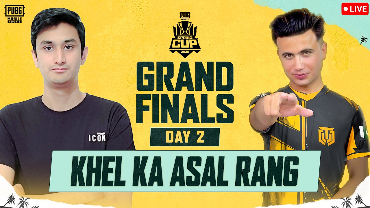2026 PUBG MOBILE Spring Cup | Grand Finals Day-2 | khel ka asal rang🔥🏆