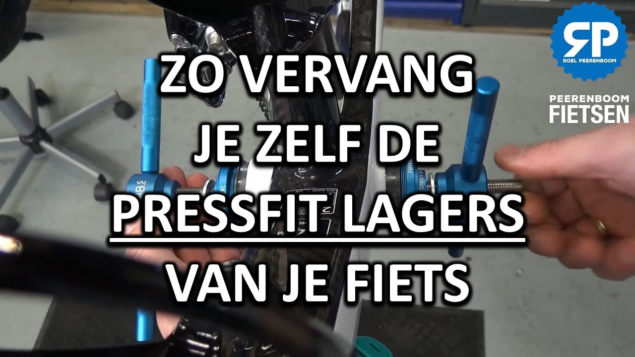 ZO VERVANG JE ZELF DE PRESSFIT LAGERS VAN JE FIETS