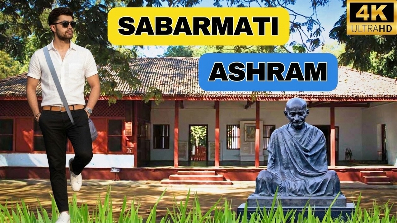 Discover Sabarmati Ashram Ahmedabad: The Heart of India’s Freedom Struggle 🇮🇳 | Sahil Jodha Vlogs