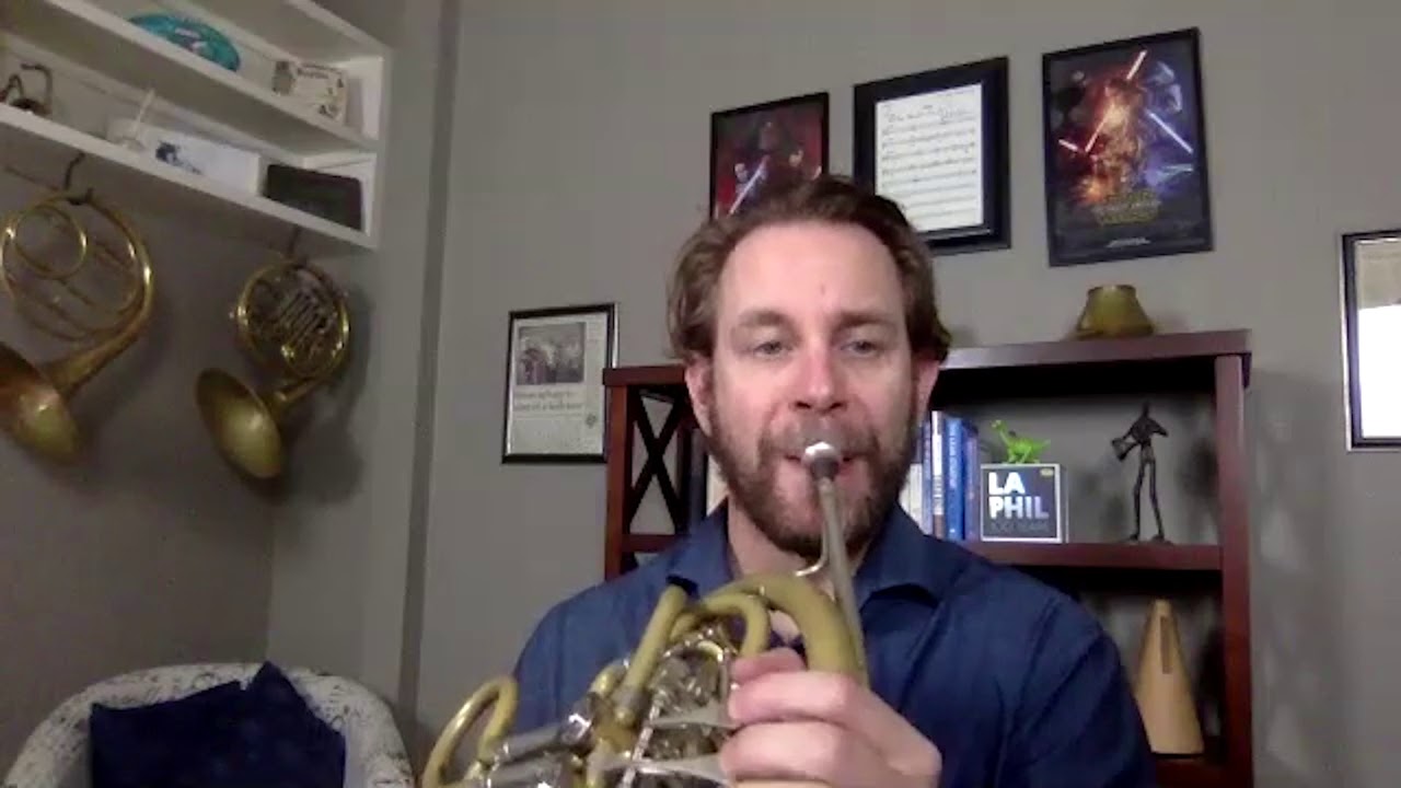 Articulation variation and Gus Sebring at Andrew Bain's French Horn and Brass Fundamentals - July 8