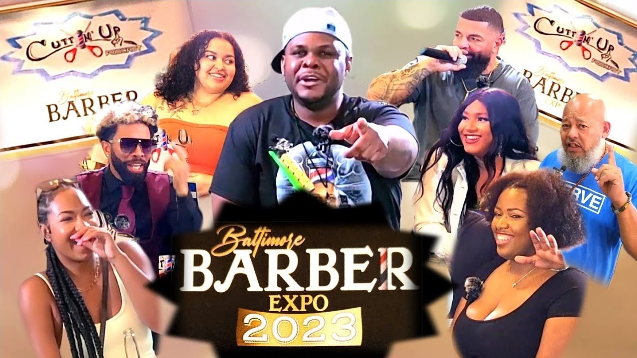 Pt.1 Live at the #baltimore Barber Expo...Street Interview Edition