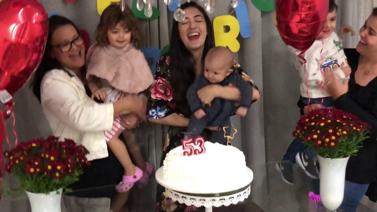 O aniversário da vovozinha