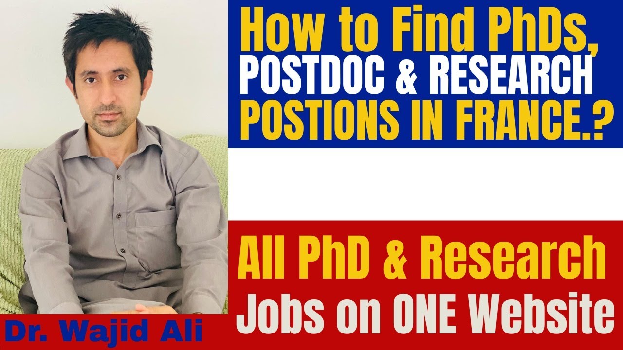 How to Find PhD & Postdoc Research Positions in France | CNRS Jobs Portal Guide.