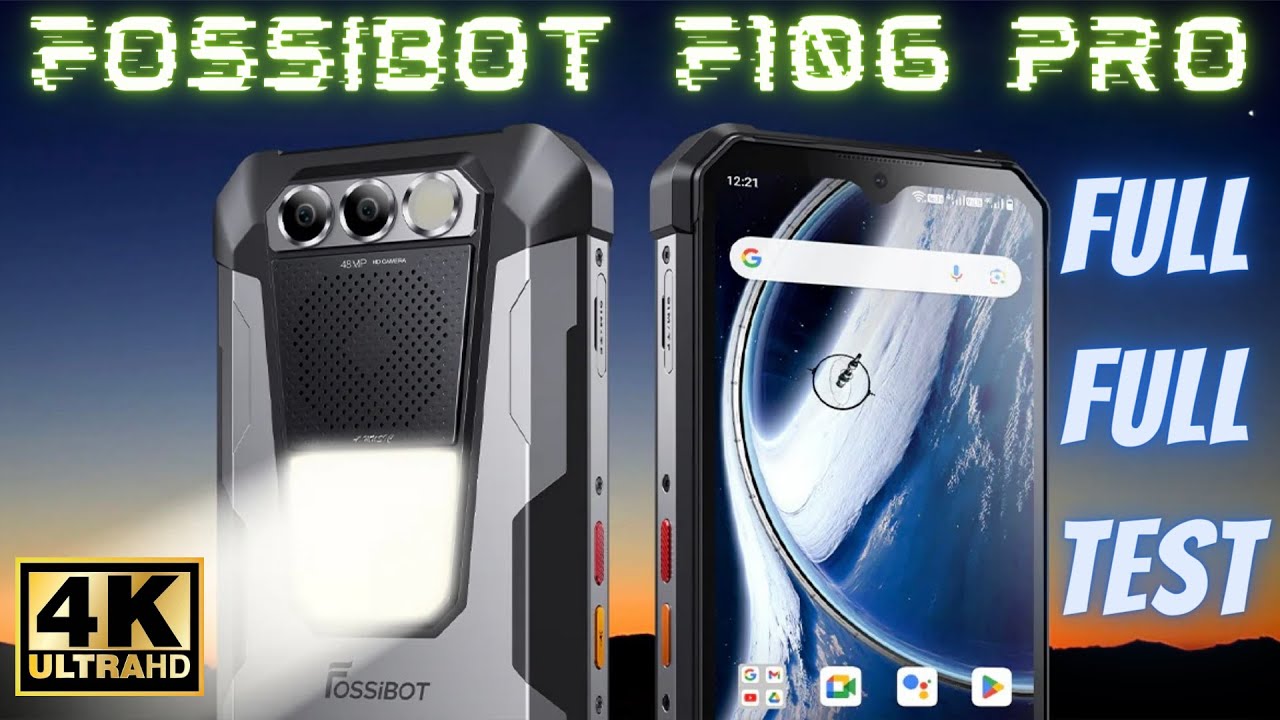 FOSSIBOT F106 PRO - The Premium Rugged phone you need for adventure - FULL EXTREME TEST