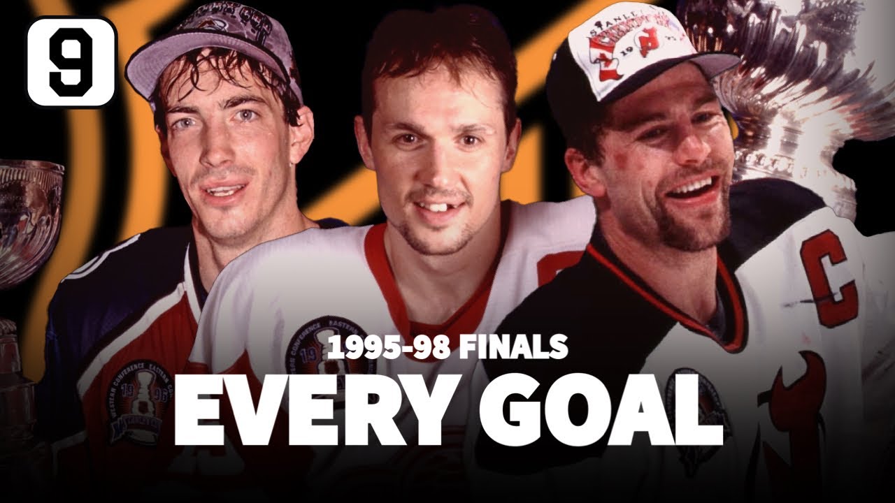 Every Goal from the Four Straight Finals Sweeps of the '90s (1995-98) | SCF Throwback
