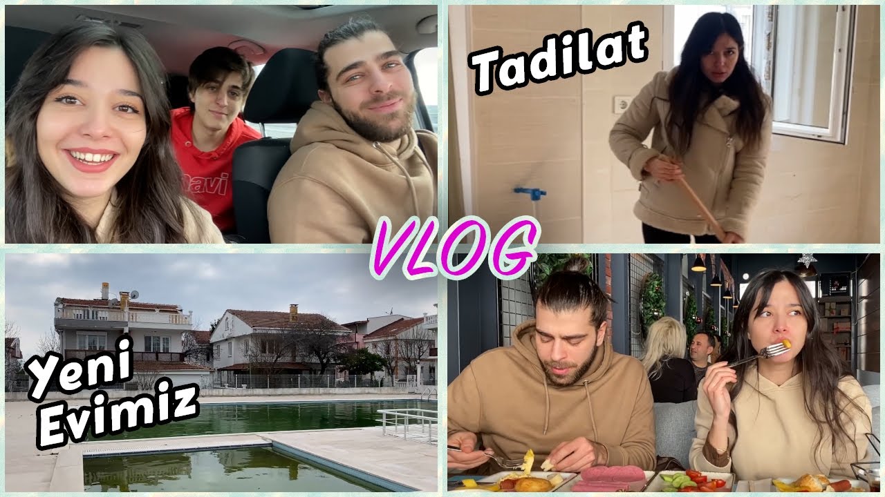 YENİ EVİMİZİN TADİLATI | Araba Yolculuğu, Kahvaltı & Yeni Evimiz!  w/ 
