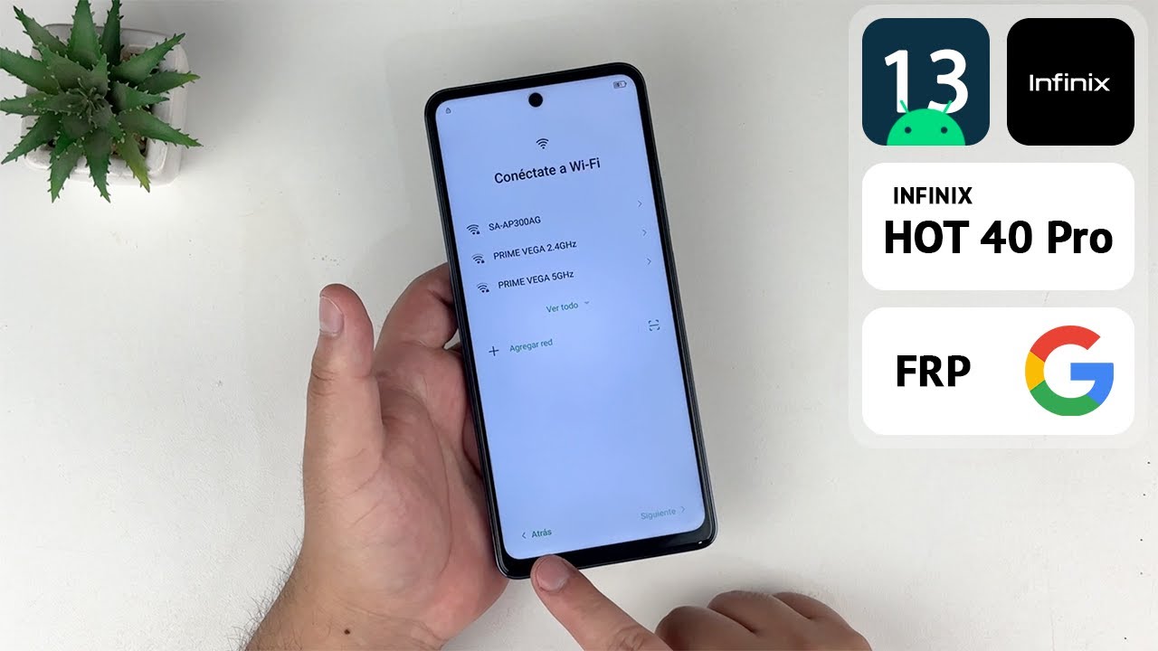 Eliminar Cuenta de Google Infinix Hot 40 Pro | Android 13