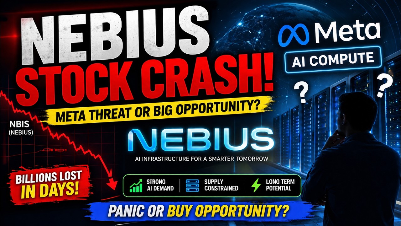 Nebius (NBIS) Stock CRASH Explained! Is Meta a Threat or a Huge Buying Opportunity?