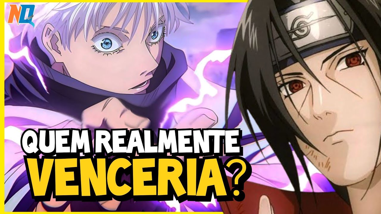 ITACHI UCHIHA vs SATORU GOJO! QUEM REALMENTE É O MAIS PODEROSO?