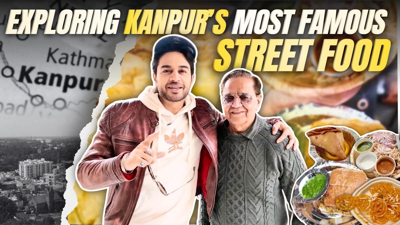 Exploring Kanpur's Most Famous Street Food🍱 | Kanpur Street Food | @GauravKhanna_11