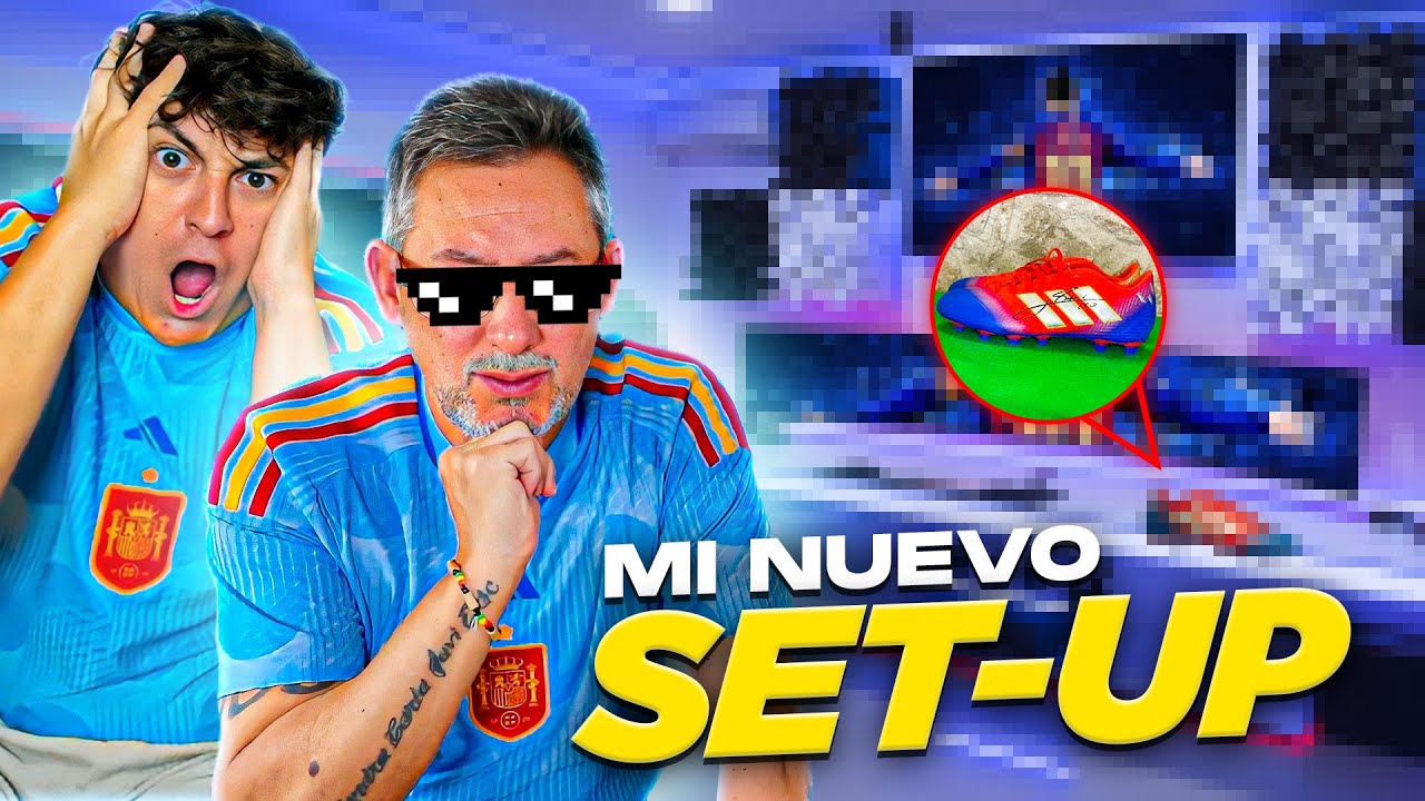 PAPABUYER ENSEÑA su SET-UP y COLECCIÓN de CAMISETAS *MUY TOP*