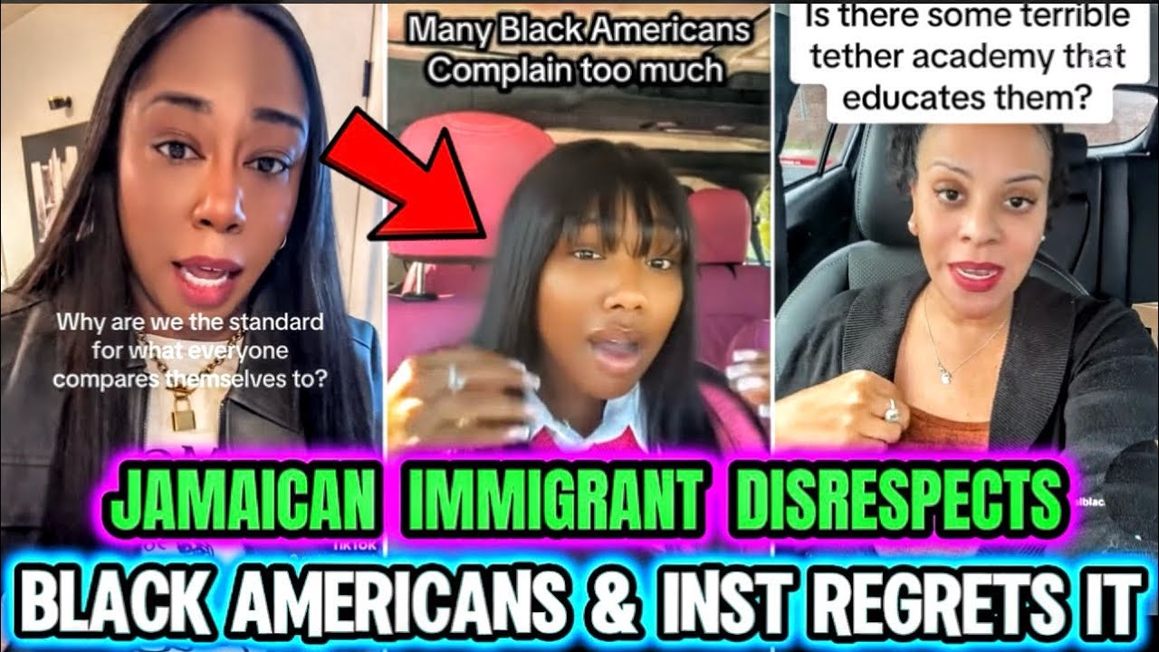 JAMAICAN Immigrant Tries To Check BLACK FOLKS But Gets CHECKED Instead #blackamericans #us 
