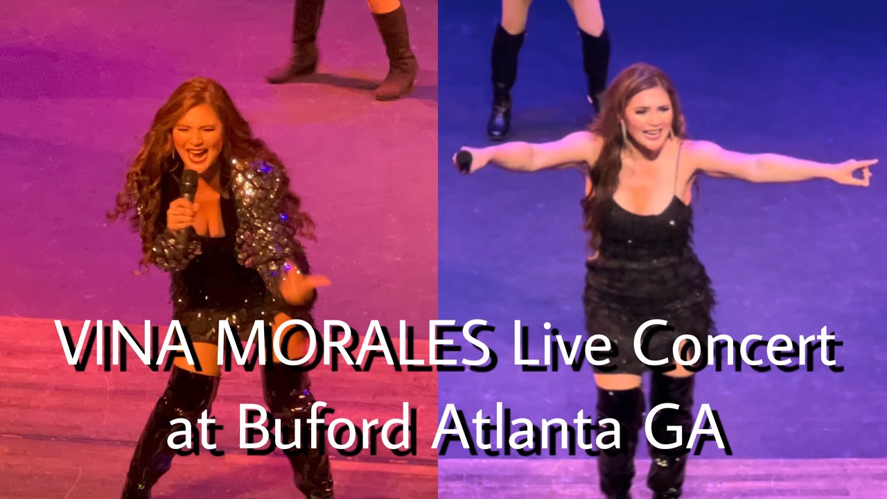 VINA MORALES Live Concert at Buford Atlanta GA (Georgia in her mind) #VinaMoralesUSTour #VinaMorales