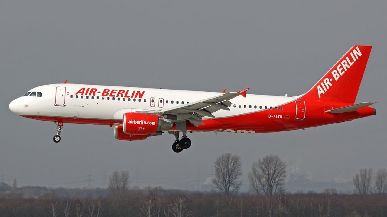 FS 2004 Air Berlin Airbus A320 Taking Off at Stuttgart