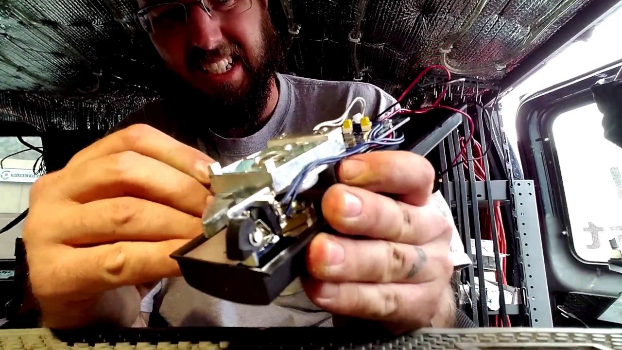 Detex Panic Bar Exit Device Bar Battery Change Re key Replace Cylinder Make Battery Last