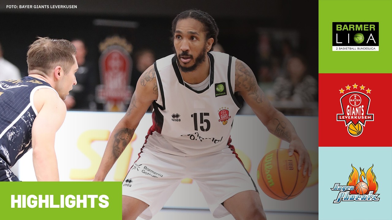 ProA: Bayer Giants Leverkusen vs. Phoenix Hagen | Highlights