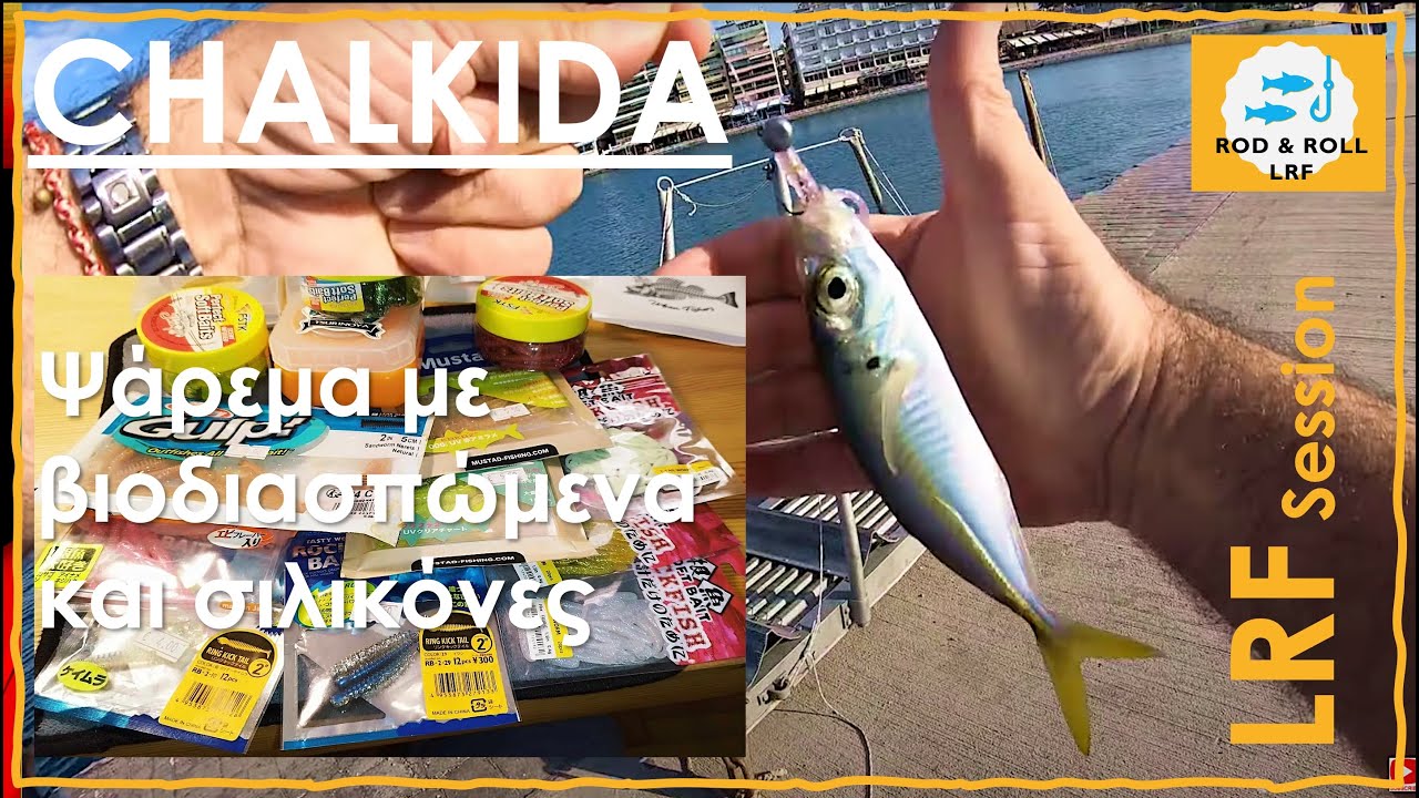 LRF ψαρεματάκι με βιοδιασπώμενα και σιλικόνες στην όμορφη Χαλκίδα | LRF  #lrf  #mackerel #chalkida 🎣