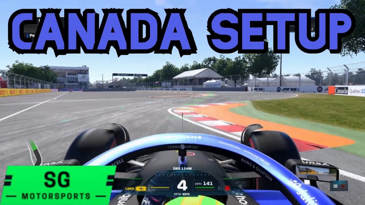 F1 2022 Canada Setup