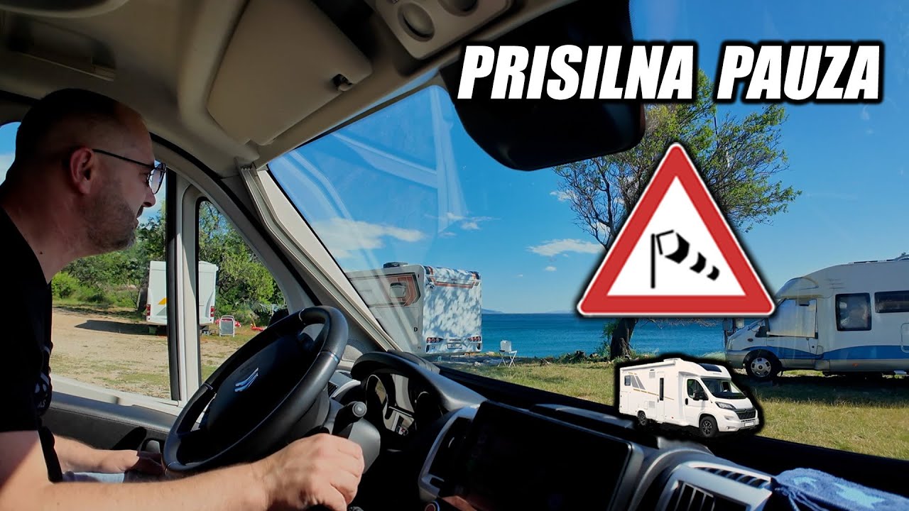 Zbog bure i zabrane zaglavili smo kod Senja 🆘