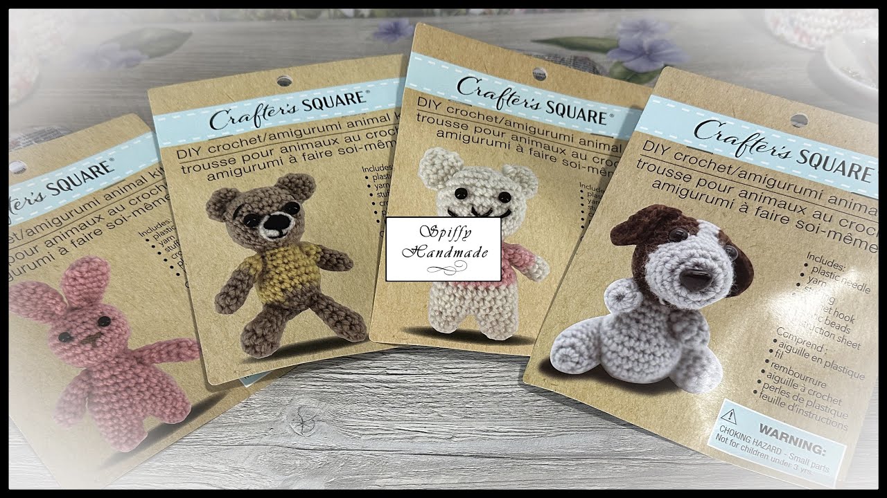 Review of Crafter’s Square Crochet Kits at Dollar Tree