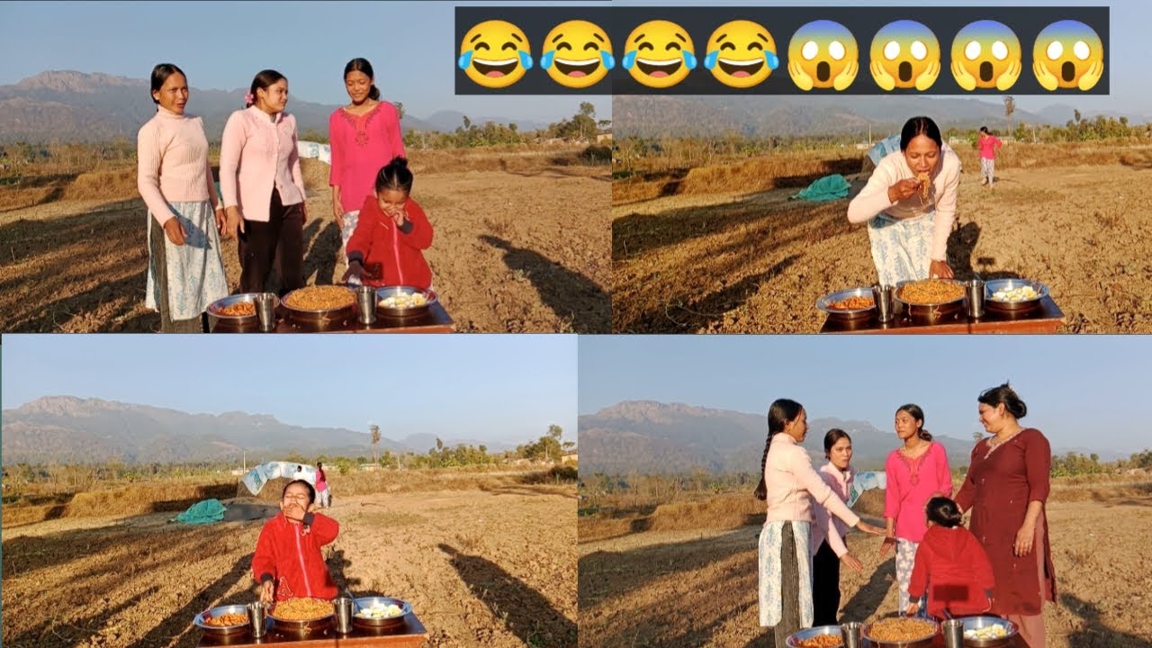 के सारो हासो लाको हमिलाई 😂😂😂#kusumvlog #myvideo #myvlog #villagevlog #kusumbc vlog