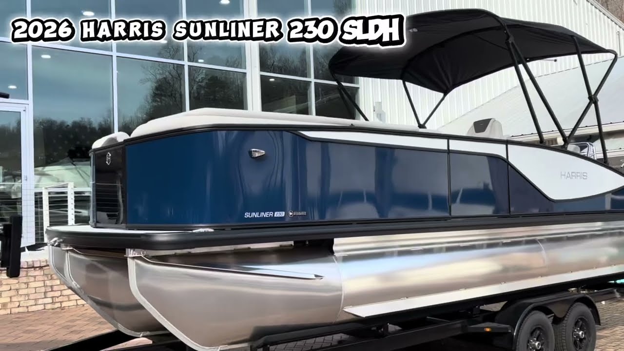 2026 Harris Sunliner 230 SLDH from AQUAKNOX MARINE