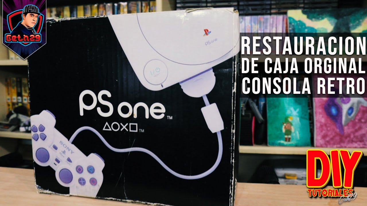 RESTARURACION DE CAJA DE CONSOLA RETRO ORIGINAL | GETH29