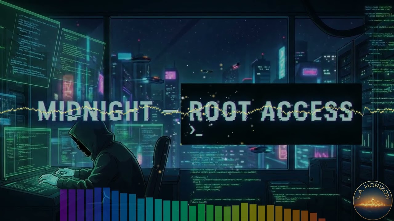 Midnight - Root Access | Dark Mode Focus Music [4K]
