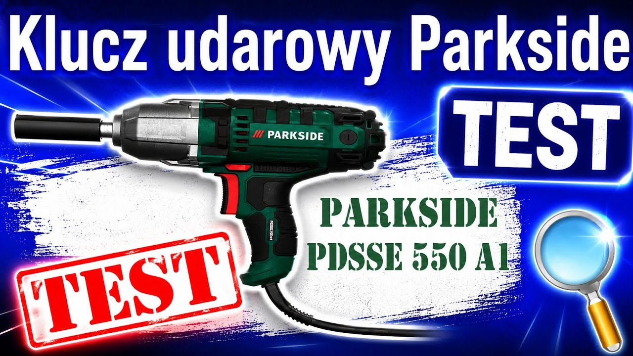 Klucz udarowy PARKSIDE PDSSE 550 A1 - nie trzyma parametrów ale...