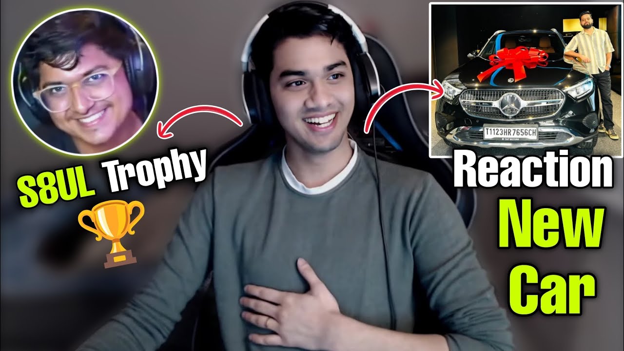 Rega Reaction on Rakazone Gaming New Car 🔥 S8UL New Trophy 😈