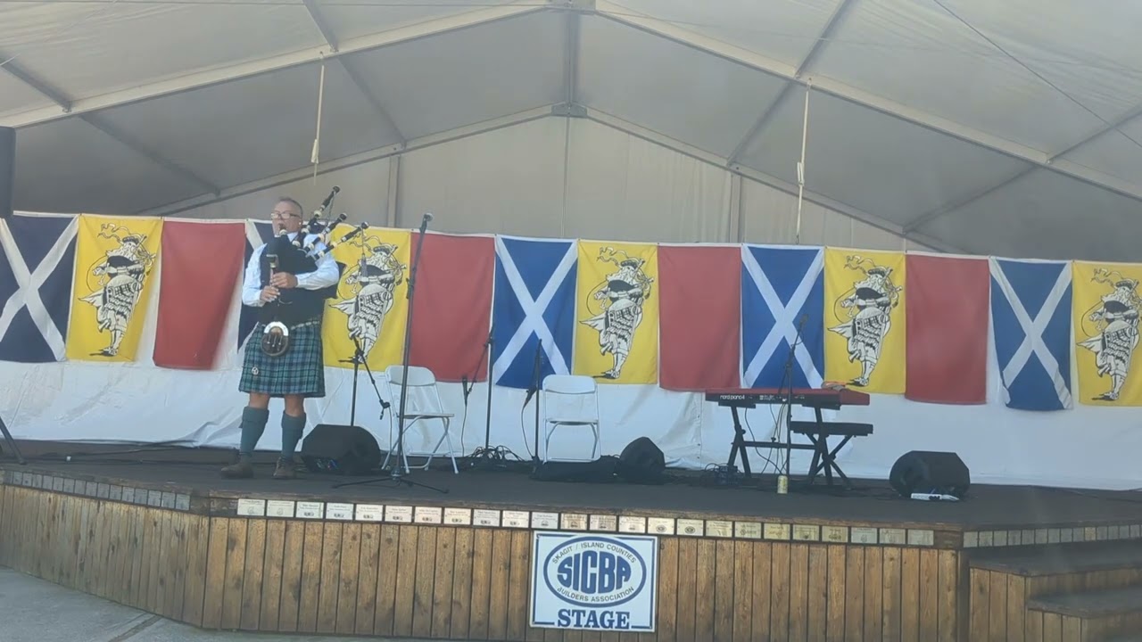Stuart Liddell at the Skagit Highland Games 2025