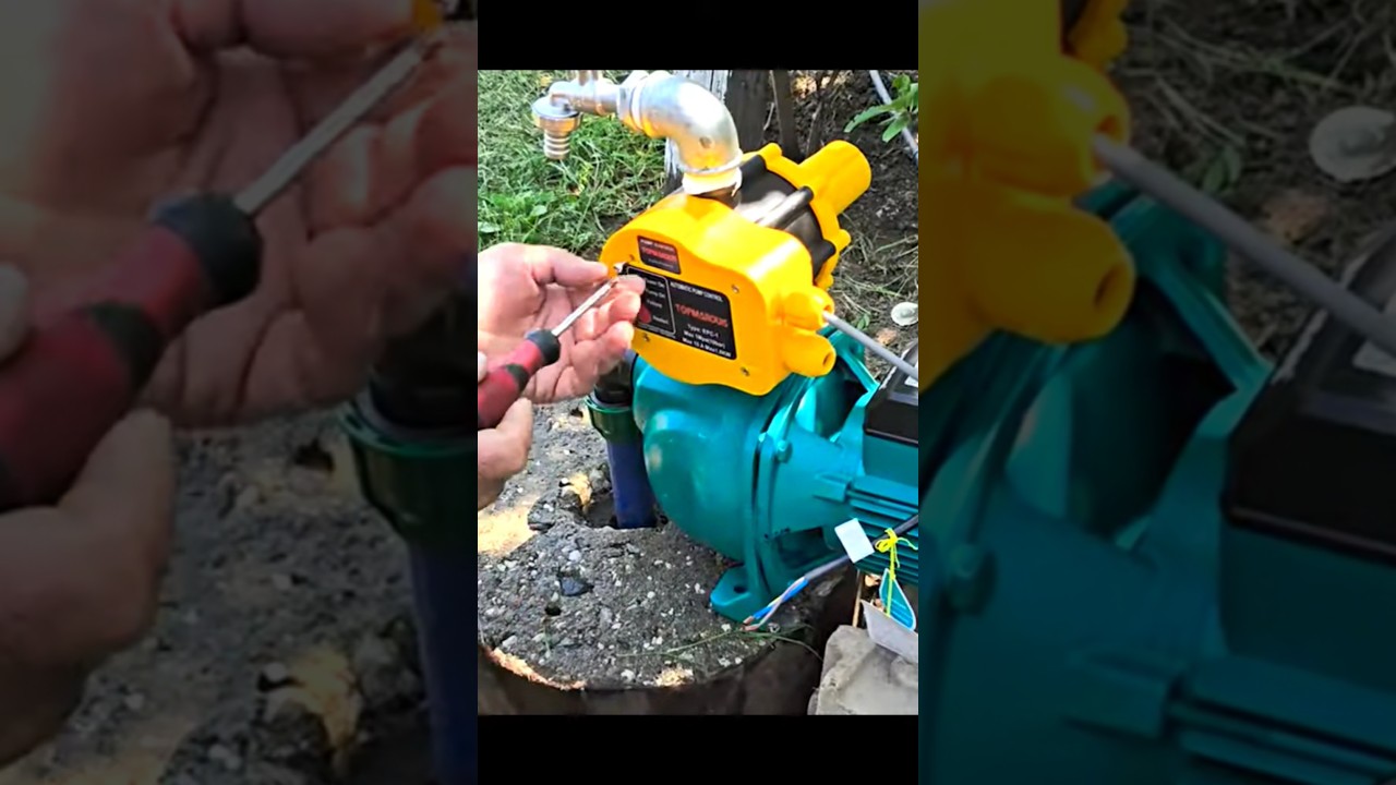 Install a Vacuum Water Pump with Automatic Pressure Switch - Easy Guide to Pump Groundwater / 9