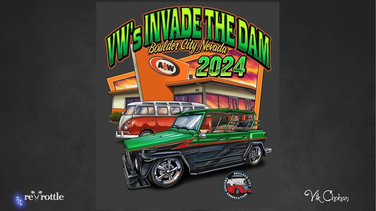 VWs Invade The Dam Boulder City Crusin Association April 6th 2024 @revrottle