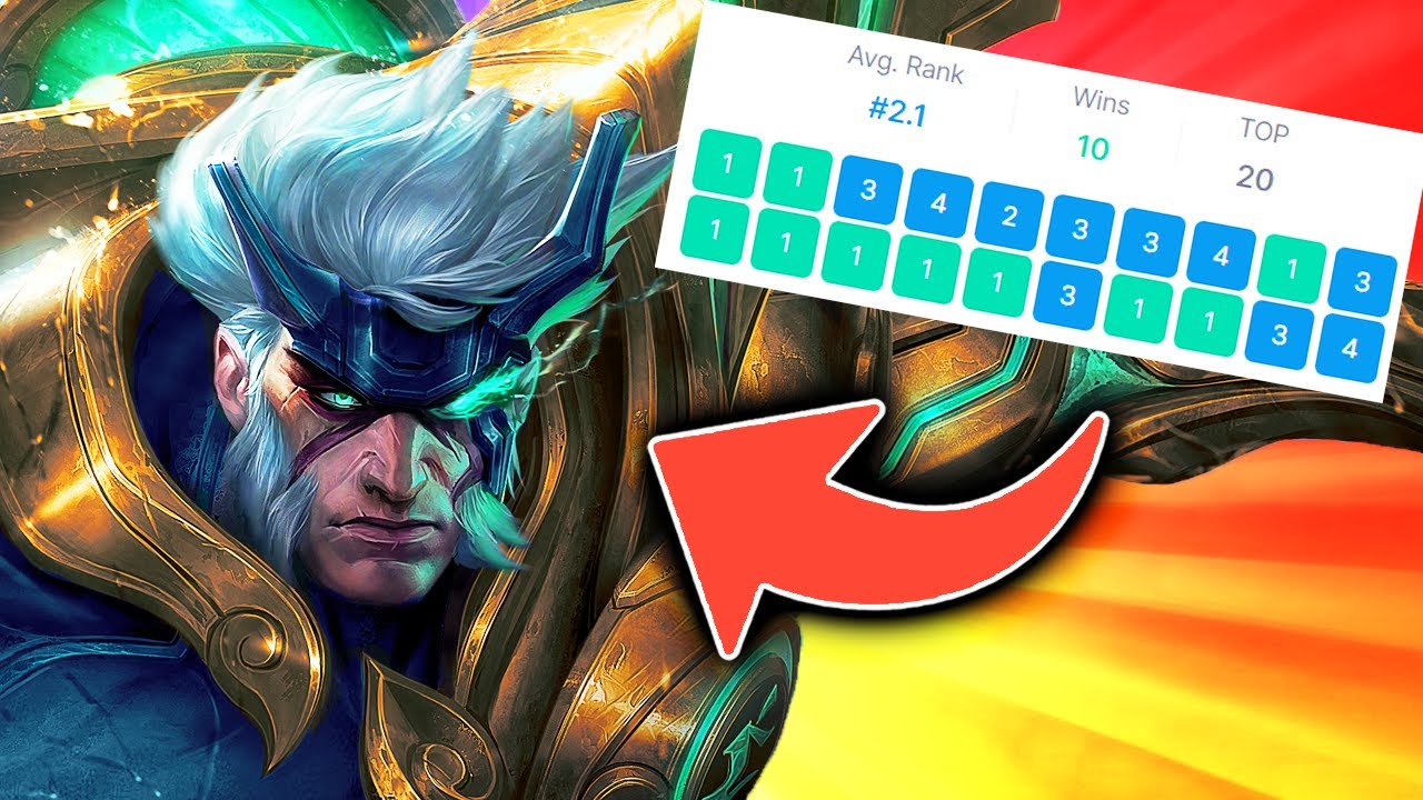 This Chinese Pro Hit Rank 2 NA With a 20 GAME Top 4 Streak