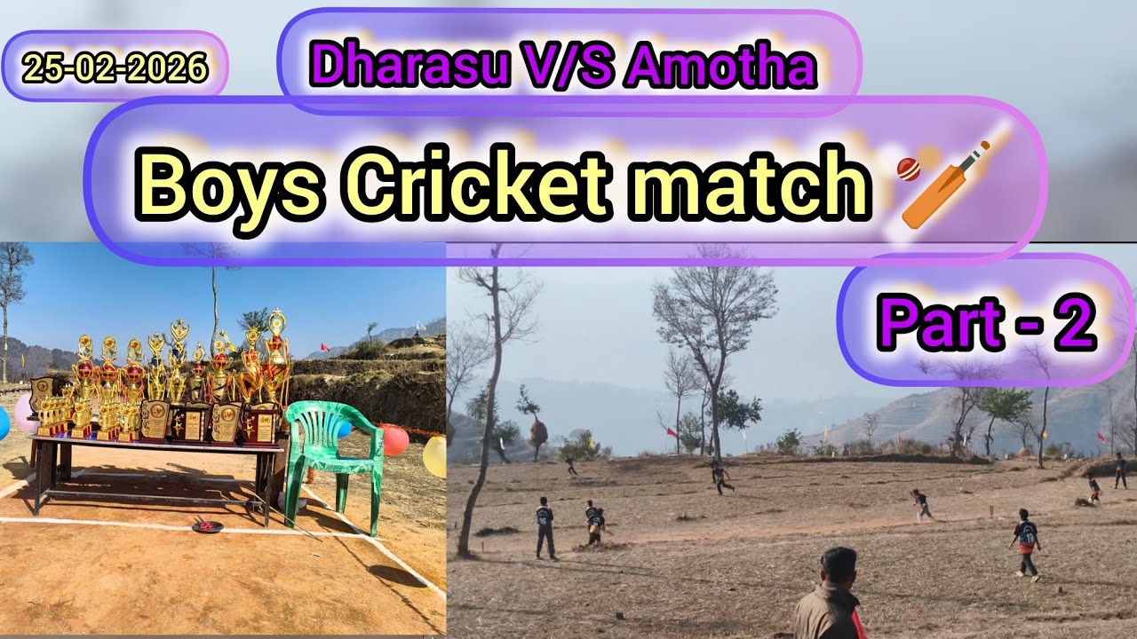 Dharasu V/S Amotha Boys Cricket match 🏏|| Surabhibishtramolavlogs ♥️|| #cricket #viralvideo #match 
