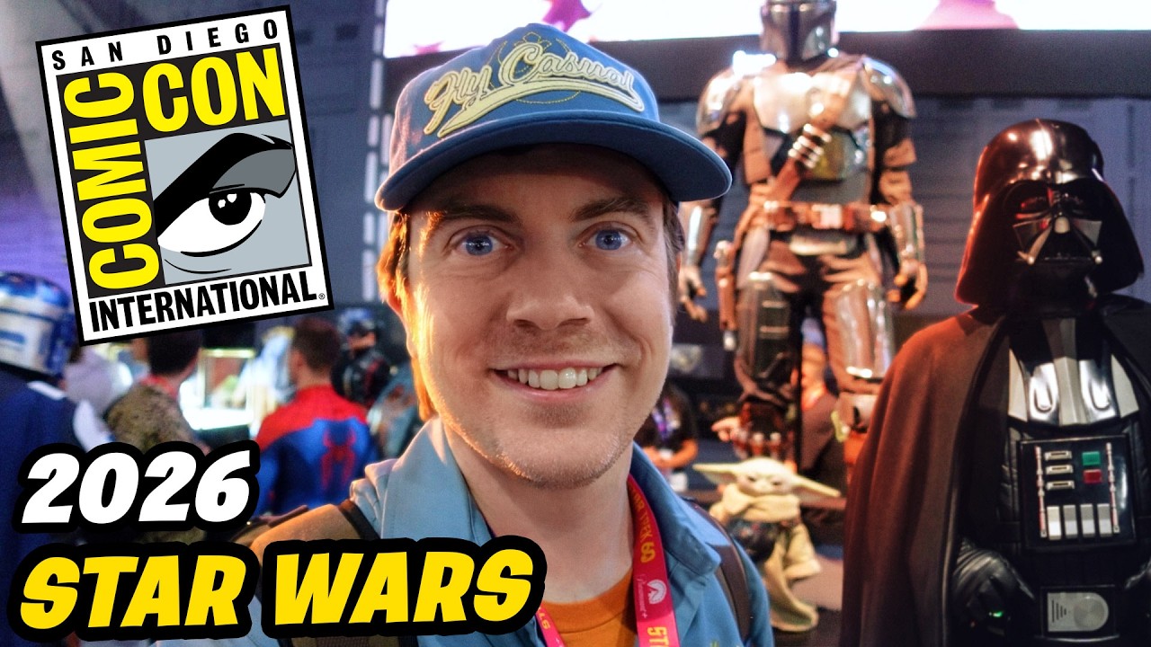 STAR WARS: Мандалорец и Грогу на Comic Con 2026