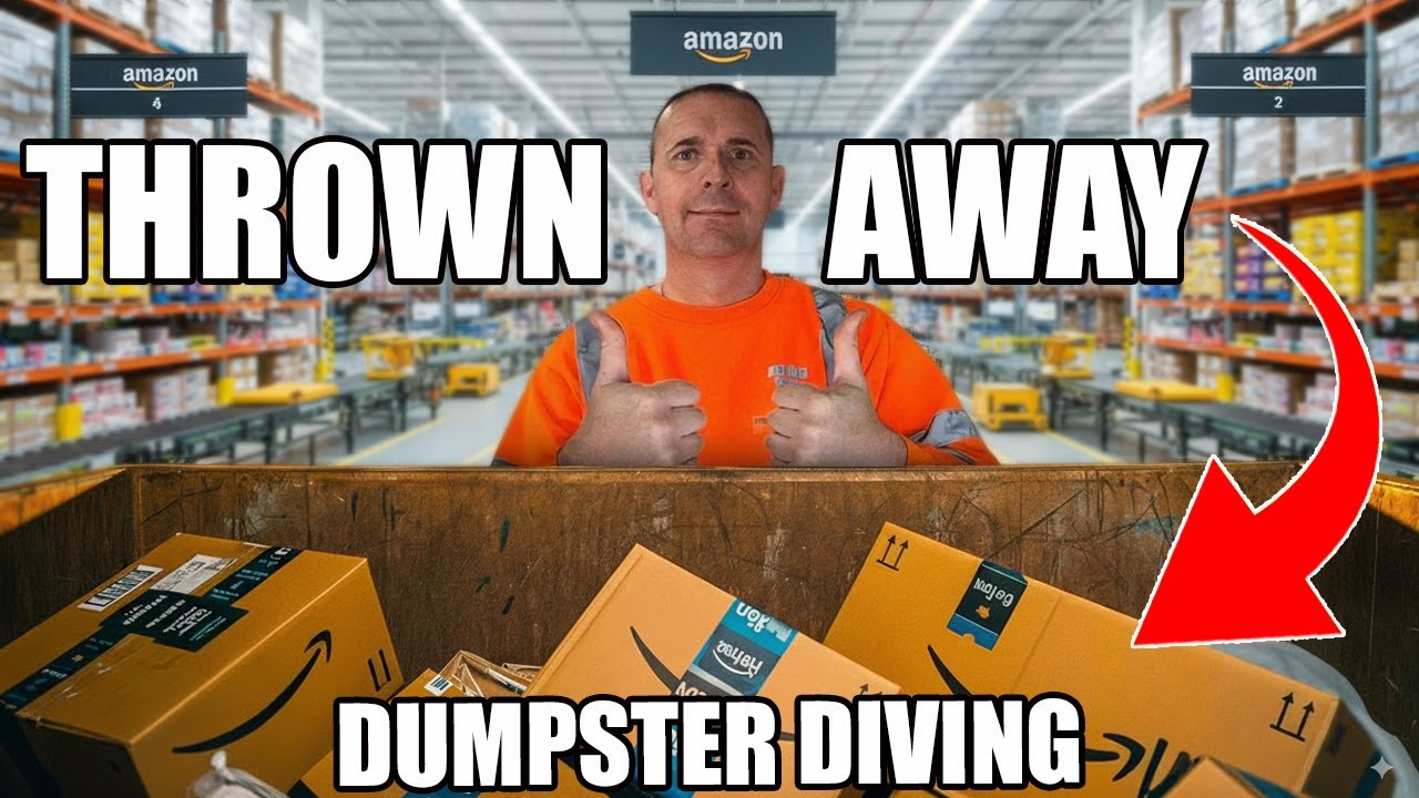 Dumpster Diving For Hidden Treasures! UK RETAIL PARKS