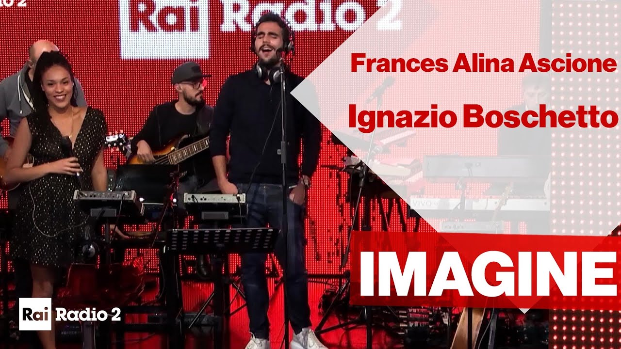 FRANCES ALINA ASCIONE e IGNAZIO BOSCHETTO de IL VOLO live a Radio2 Social Club - 