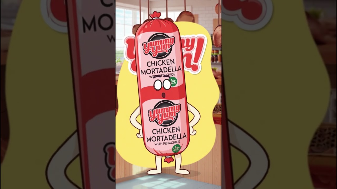 Chicken Mortadella Intro | Yummy Yum Foods Halal Deli Meat