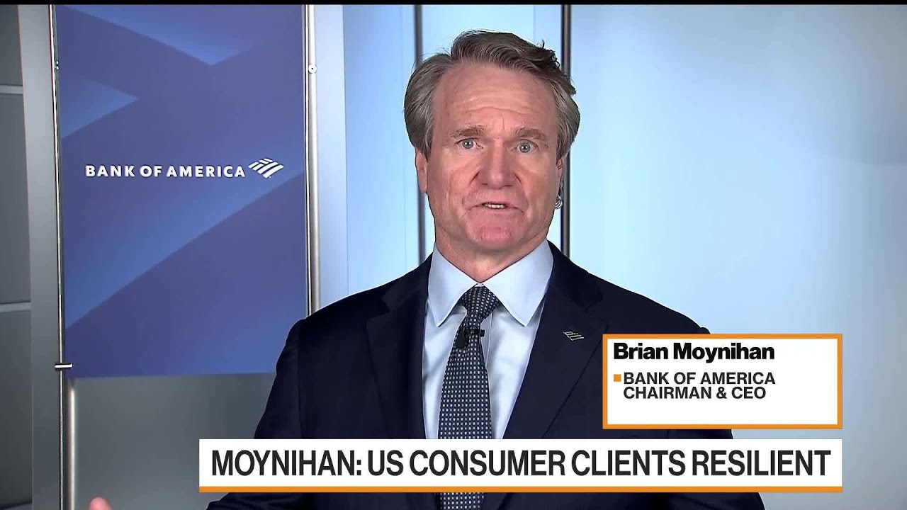 BofA's Moynihan: Consumer Spending Slowing, Still Strong