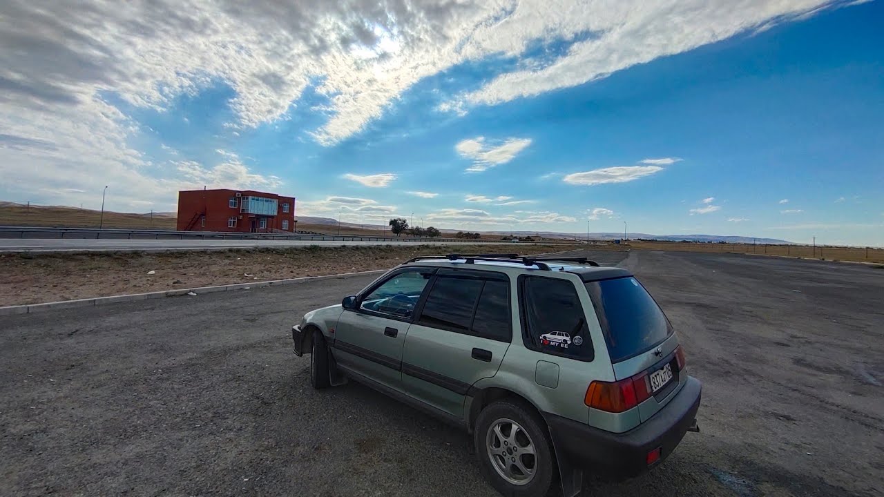 Поездка в Кордай на Honda Civic Shuttle